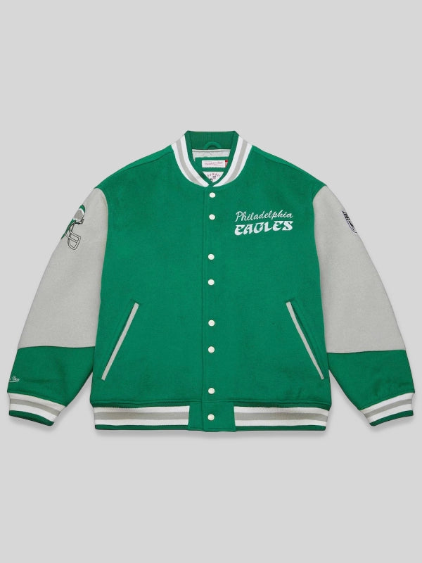 Mitchell & Ness Philadelphia Eagles Varsity Jacket