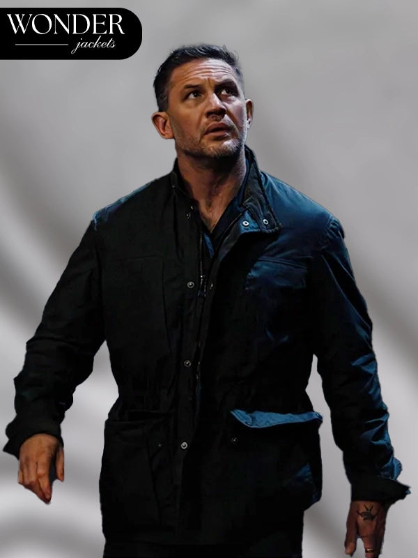 MobLand Tom Hardy Black Jacket