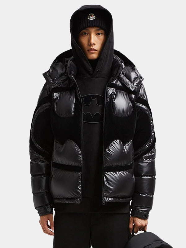 Moncler Batman Black Puffer Jacket