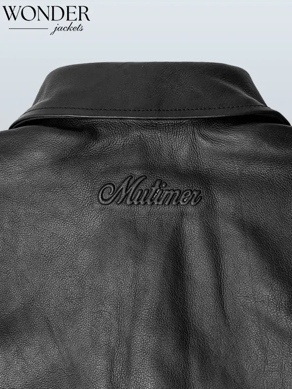 Mutimer Leather Jacket Black
