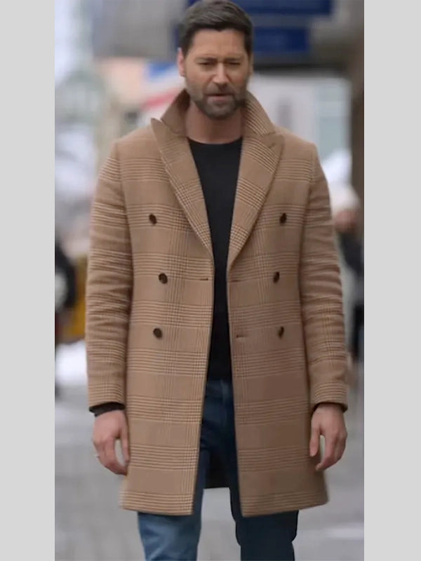 My Secret Santa Ryan Eggold Long Coat