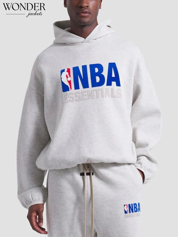 NBA x Essentials Hoodie Grey