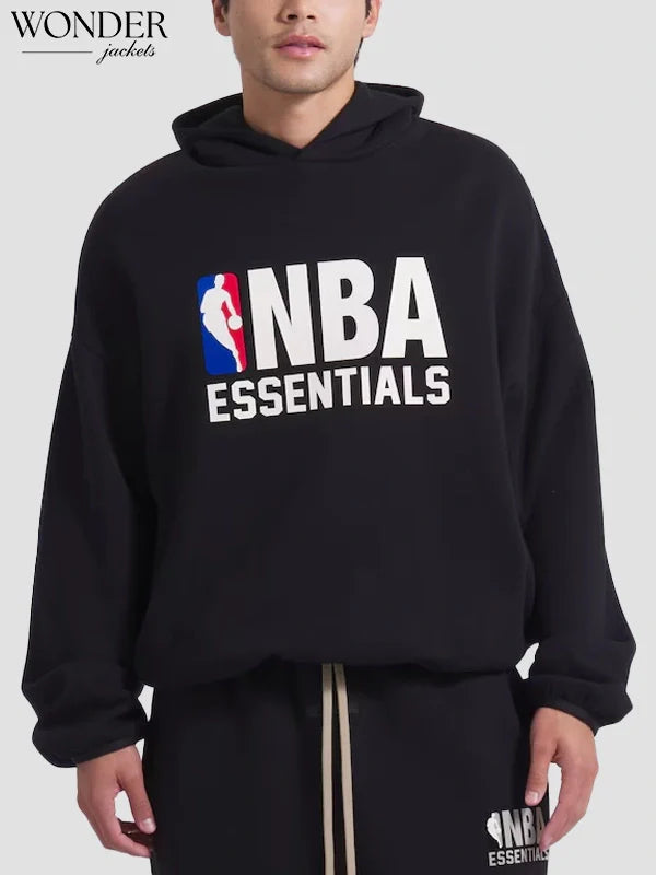 NBA x Essentials Hoodie Unisex Black
