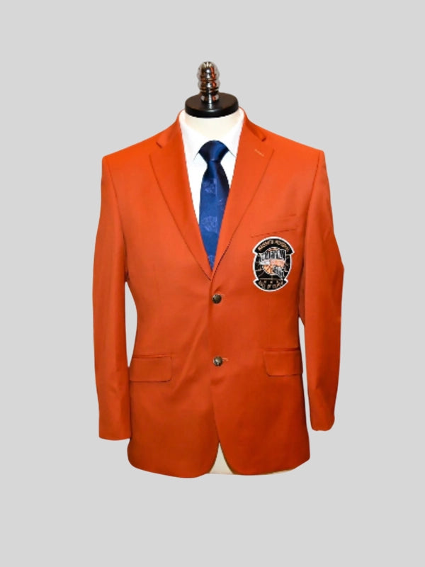 NBA Hall Of Fame LeBron James HOF Orange Jacket