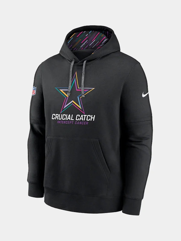 NFL 2024 Crucial Catch Dallas Cowboys Hoodie Black