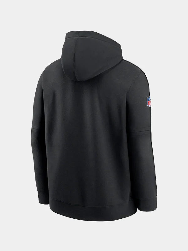 NFL 2024 Crucial Catch Nike Philadelphia Eagles Hoodie Black