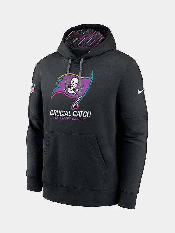 NFL 2024 Nike Crucial Catch Tampa Bay Buccaneers Hoodie Black