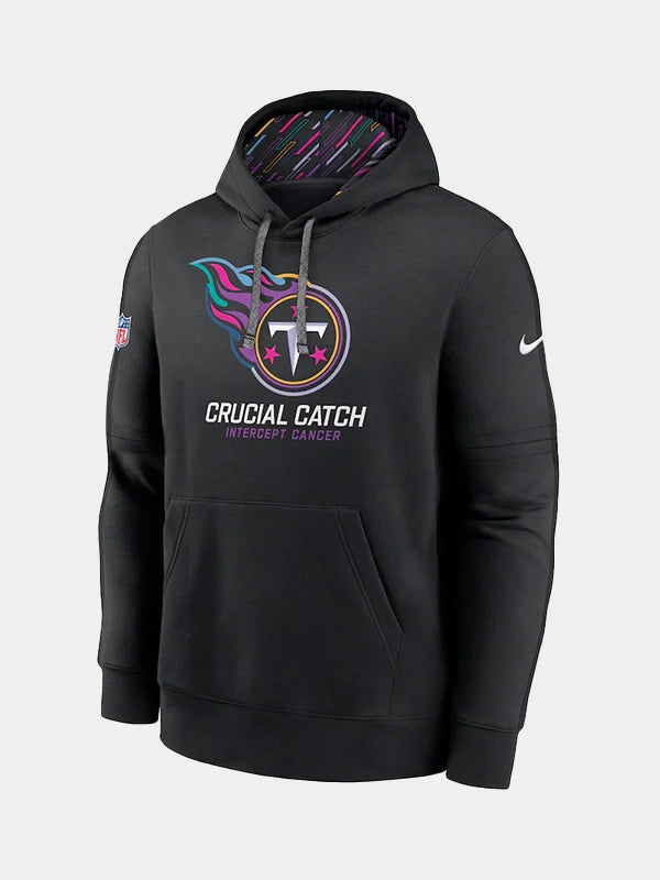 NFL 2024 Nike Tennessee Titans Crucial Catch Hoodie Black