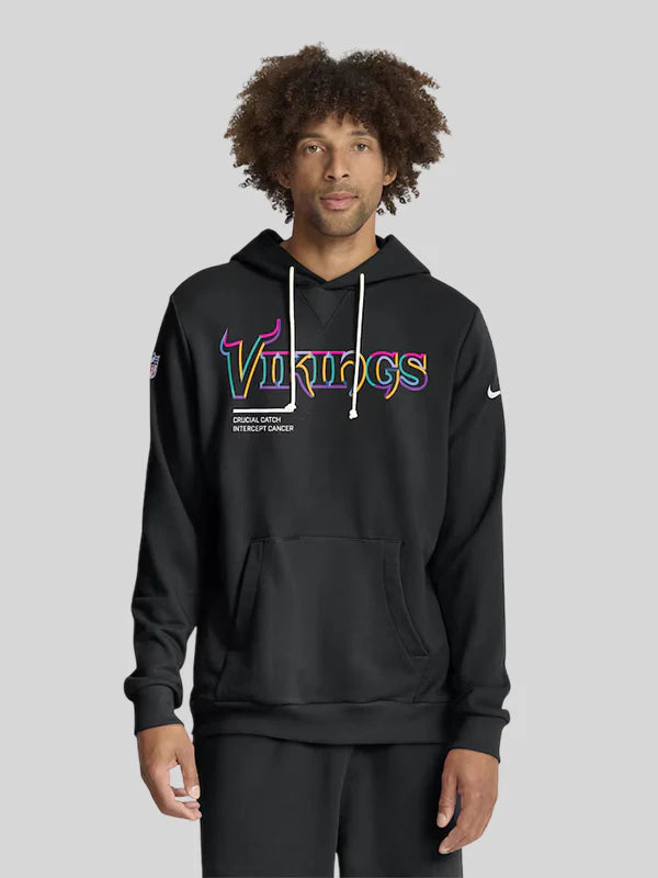 NFL 2025 Crucial Catch Minnesota Vikings Hoodie Sweatshirt