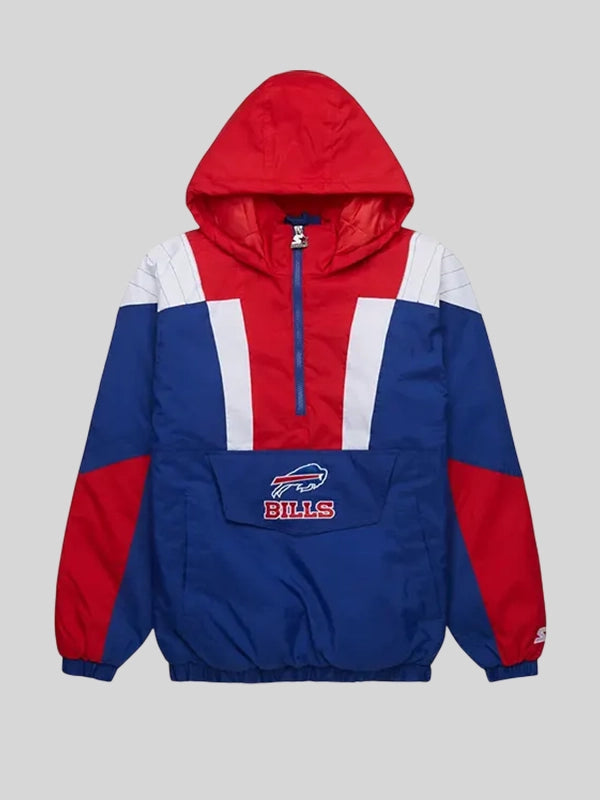 NFL Buffalo Bills Starter Blue and Red Jacket