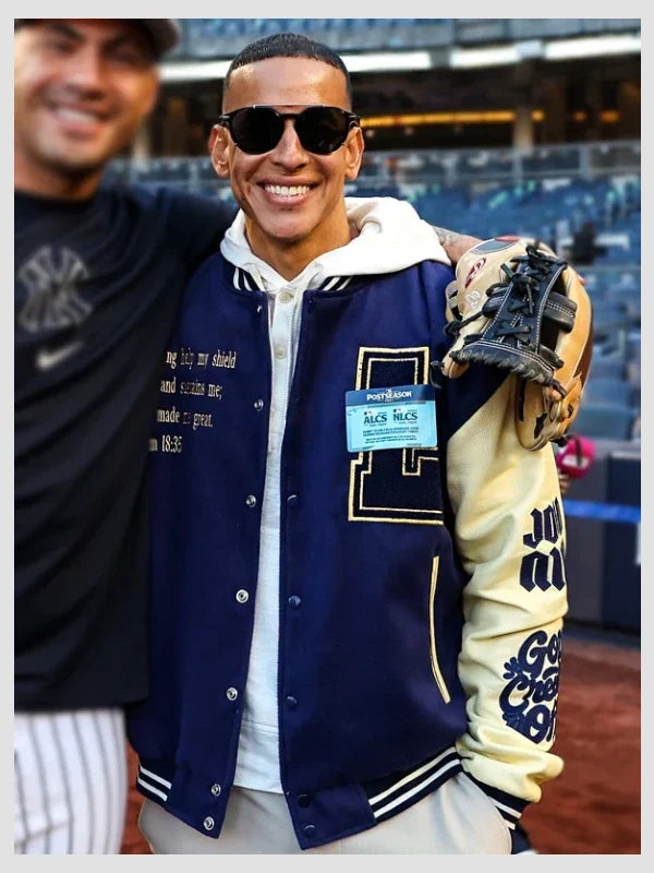 NY Yankees Daddy Yankee Varsity Jacket