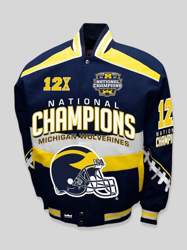 National Campions Michigan Wolverines Jacket