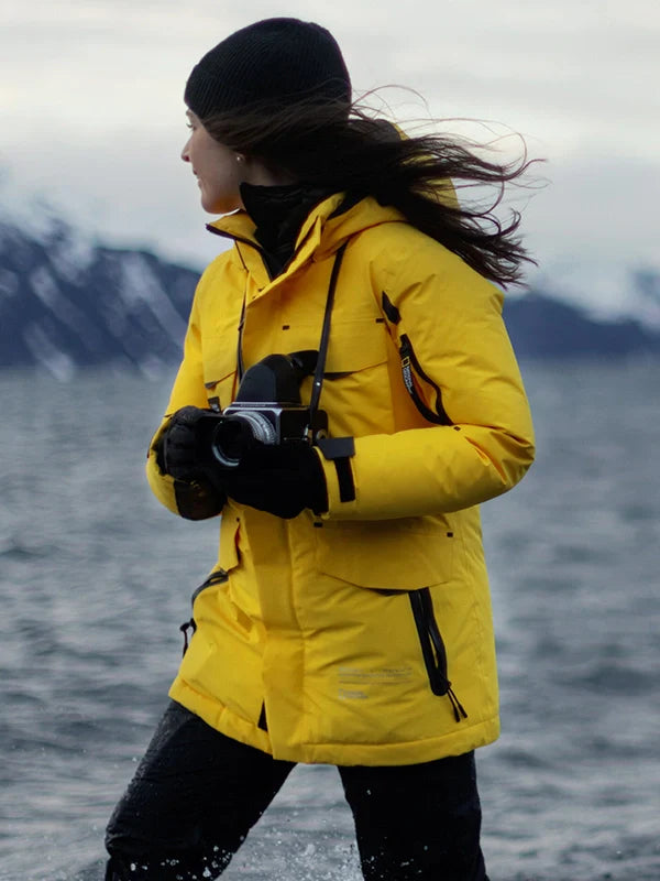 National Geographic Parka Jacket Yellow