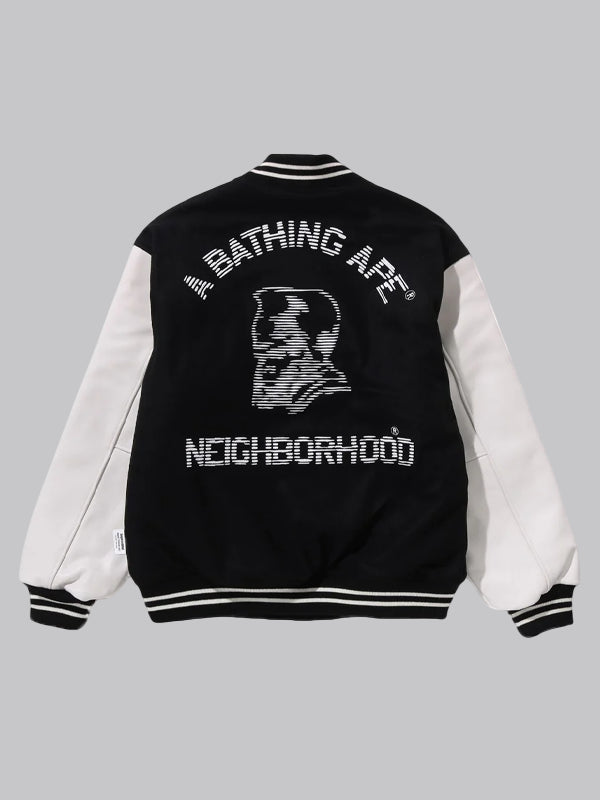 Neighborhood Varsity BAPE Jacket