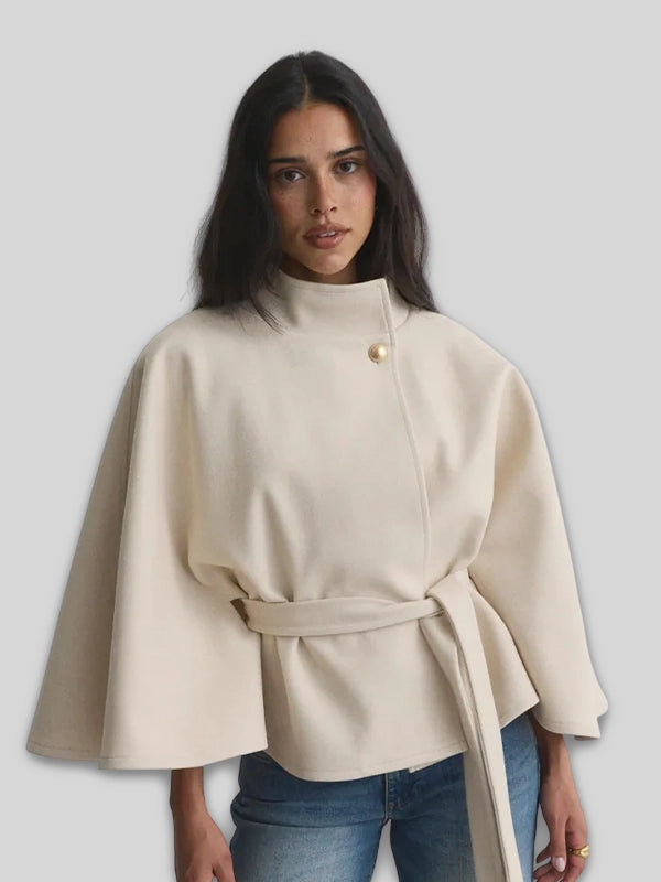 Nelly Fancy Poncho Coat