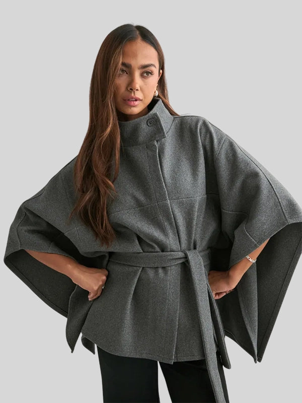 Nelly Fancy Poncho Women Coat