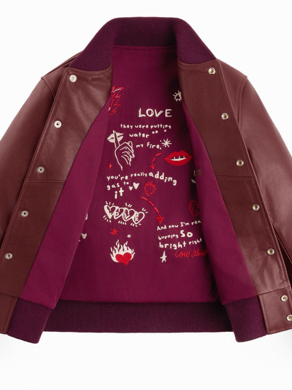 New Balance Coco Gauff Leather Jacket Us Open