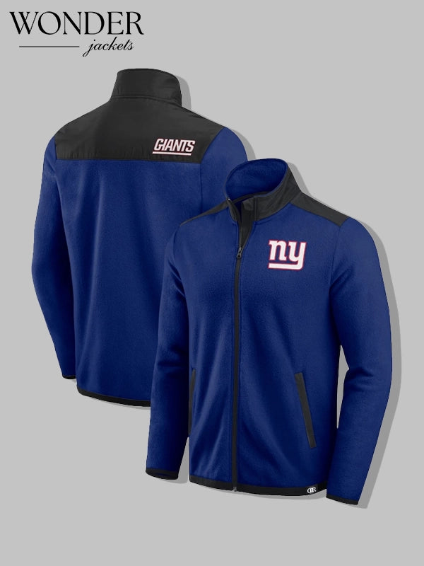 New York Giants Darius Rucker Jacket Blue