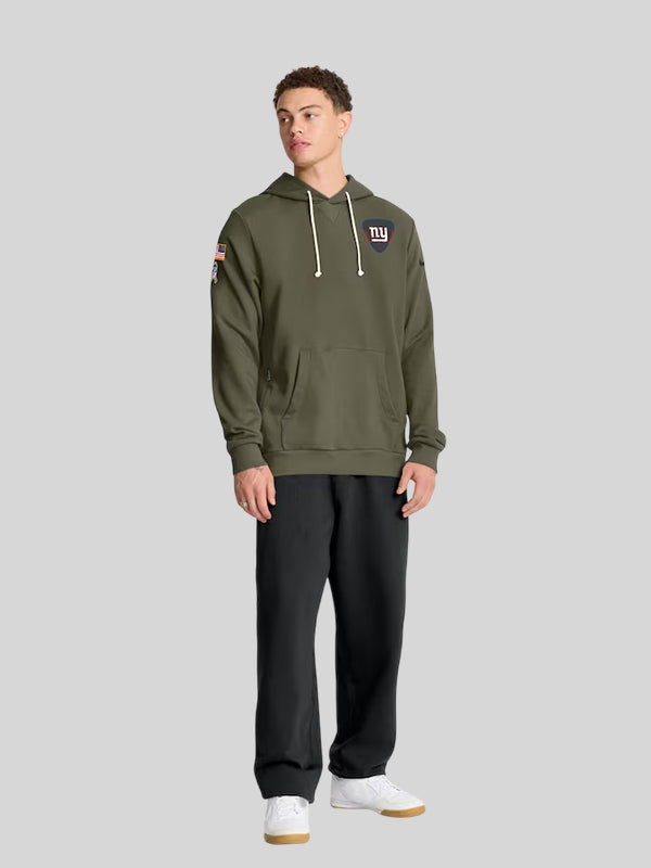New York Giants Nike 2025 Salute to Service Hoodie Olive