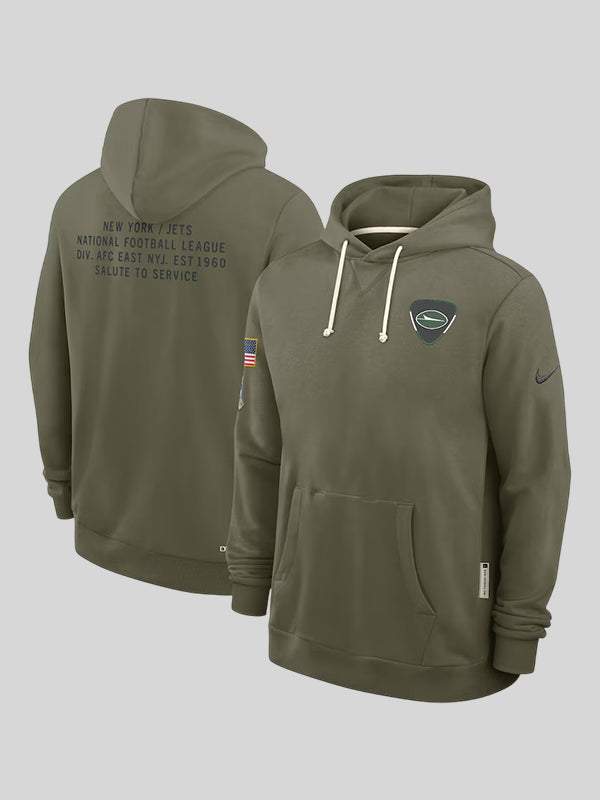 New York Jets Salute to Service Hoodie 2025