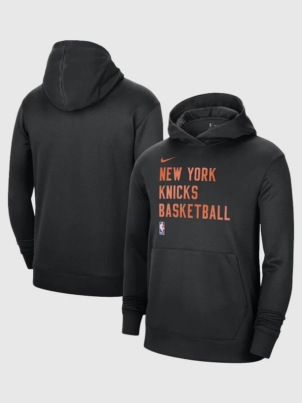 New York Knicks Basketball Black Hoodie