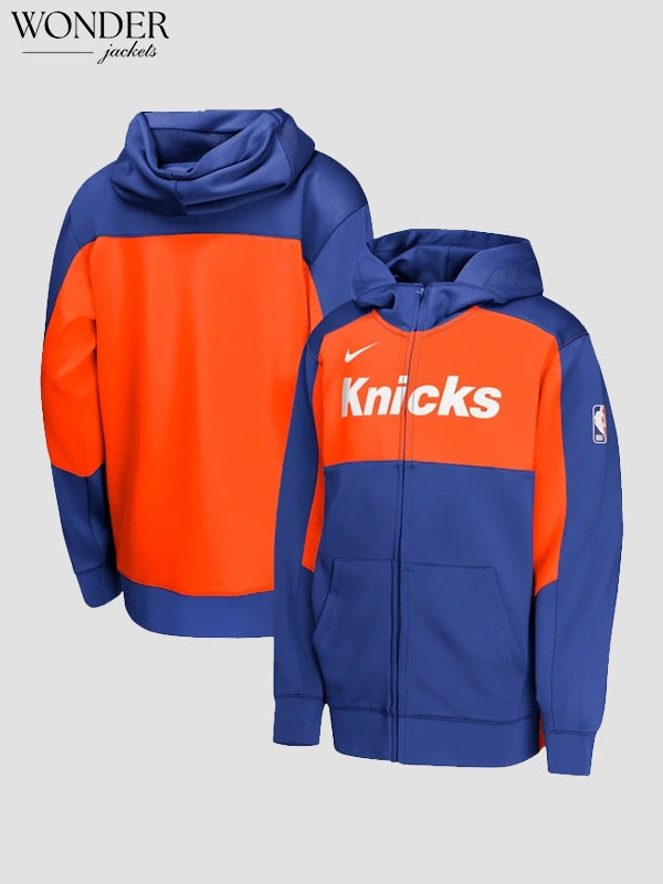 New York Knicks On Court Showtime Performance Hoodie