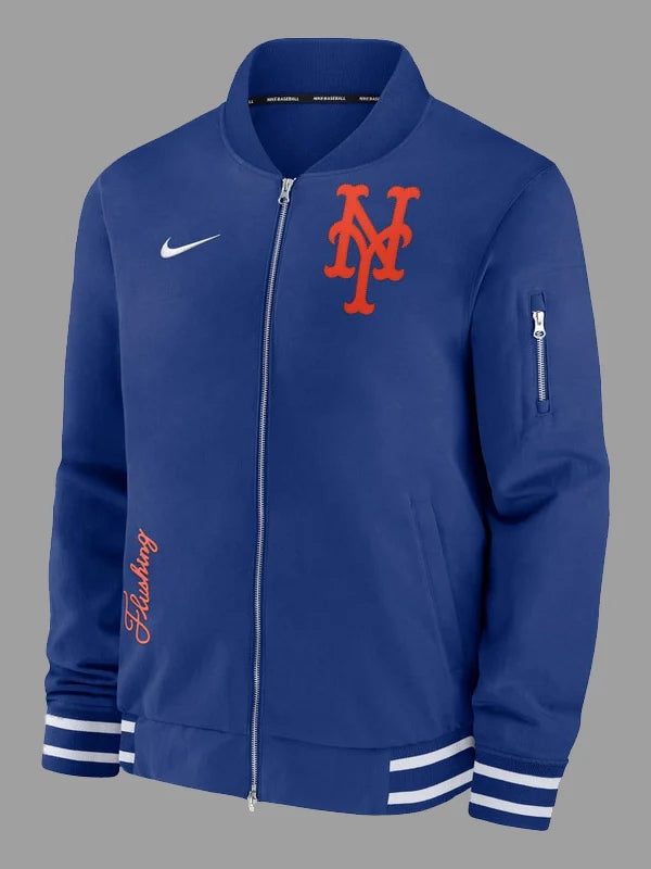 New York Mets Blue Bomber Jacket