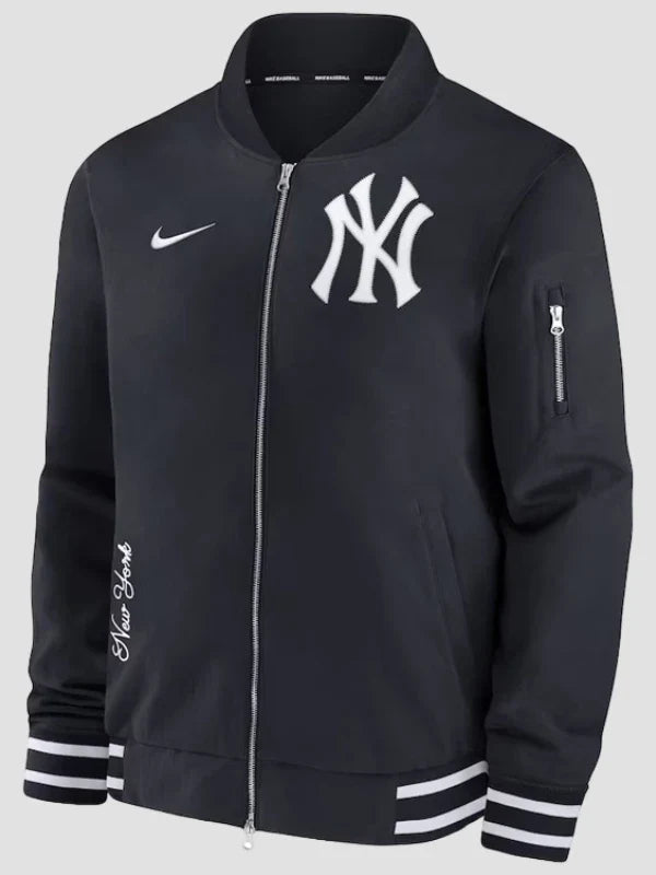 New York Yankees Black Bomber Jacket