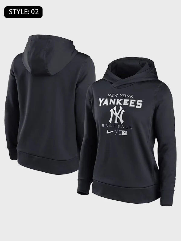 New York Yankees Black Pullover Hoodie