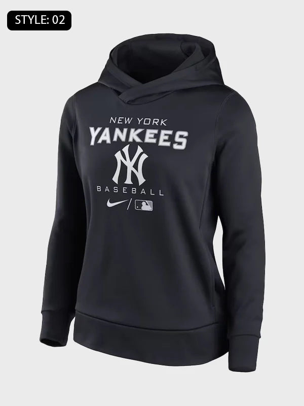 New York Yankees Nike Authentic Collection Pullover Hoodie