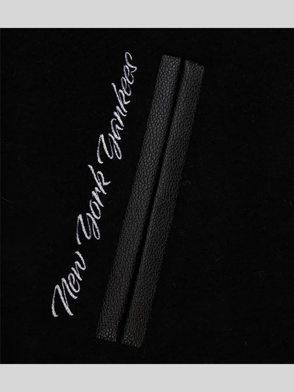 New York Yankees Varsity Jacket Black