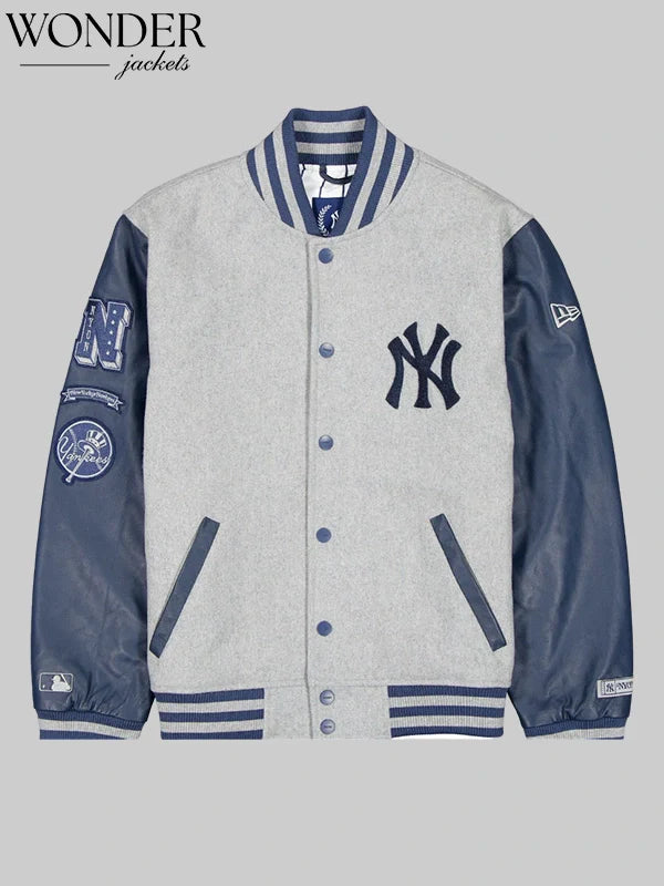 New York or Nowhere Yankees Grey Jacket