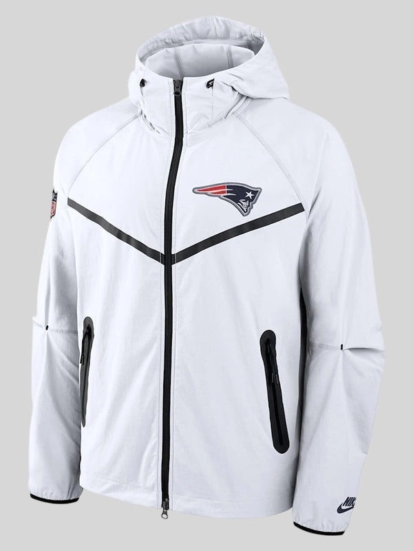 New England Patriots 2025 Rivalries Collection Tech Raglan Jacket