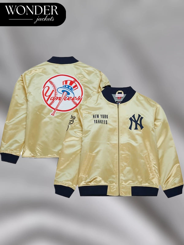 New York Yankees Mitchell & Ness OG Satin Jacket