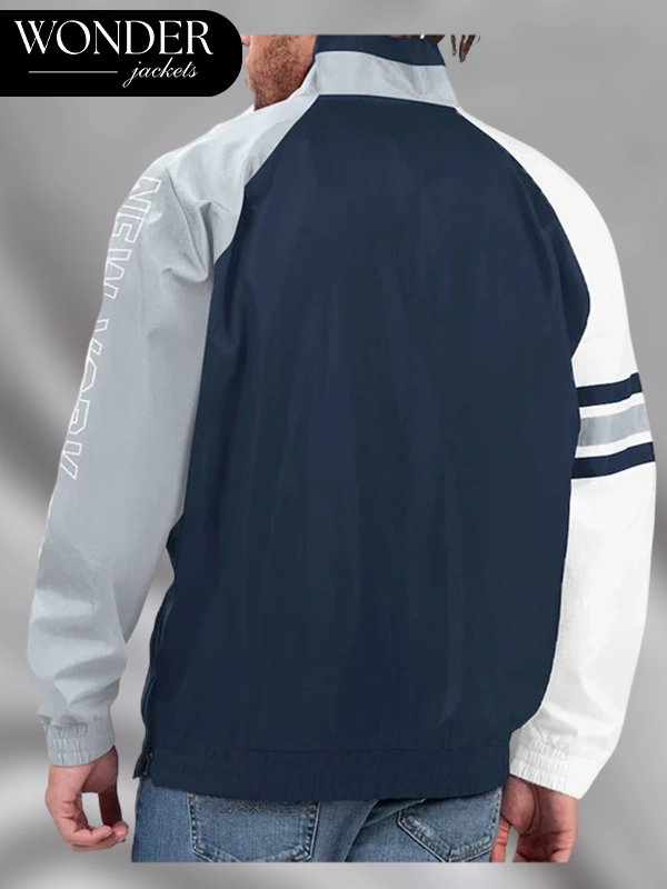 New York Yankees Starter Elite Raglan Halt Zip Jacket