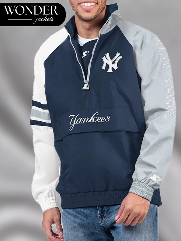 New York Yankees Starter Elite Raglanjacke