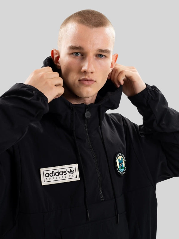 Newcastle United adidas SPZL F.C. Smock Hooded Jacket