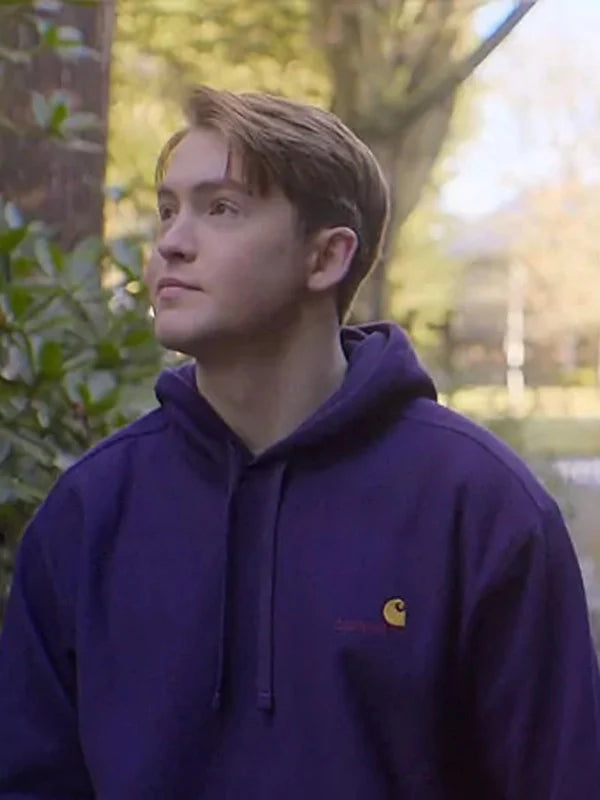 Nick Nelson Heartstopper Carhartt Hoodie Purple