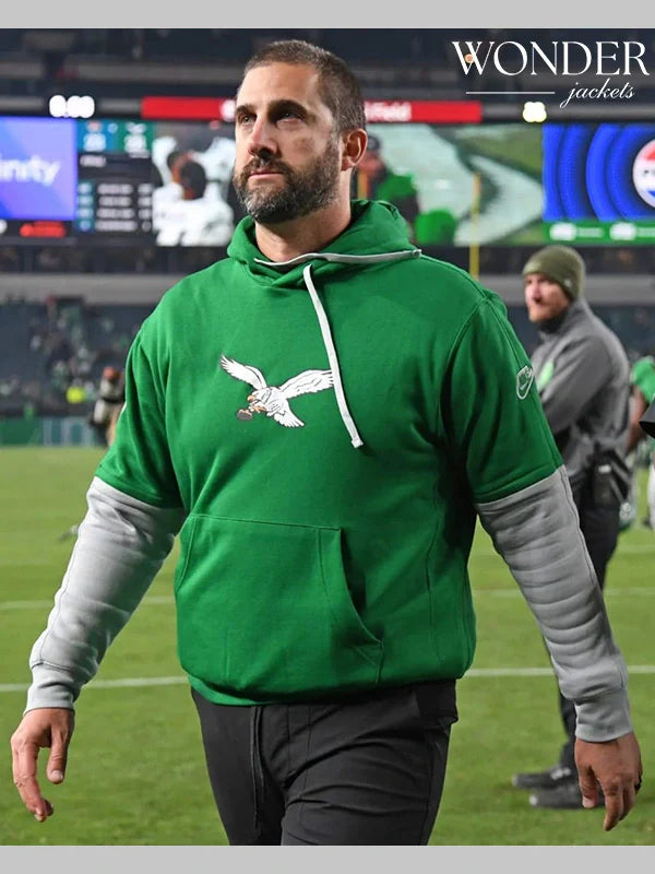 Nick Sirianni Eagles Hoodie Green