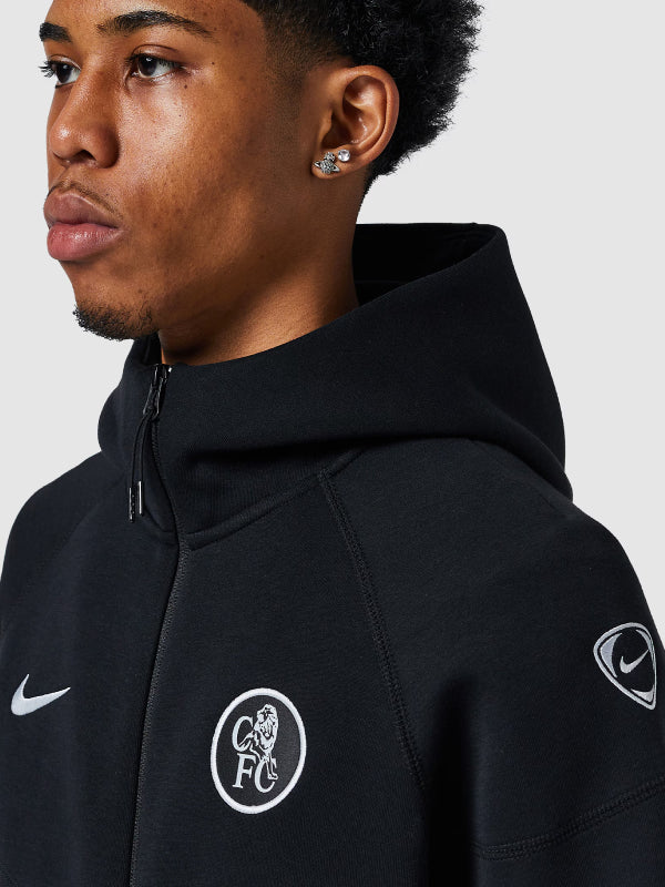 Nike Chelsea 25-26 Tech Fleece Windrunner Jacket Black