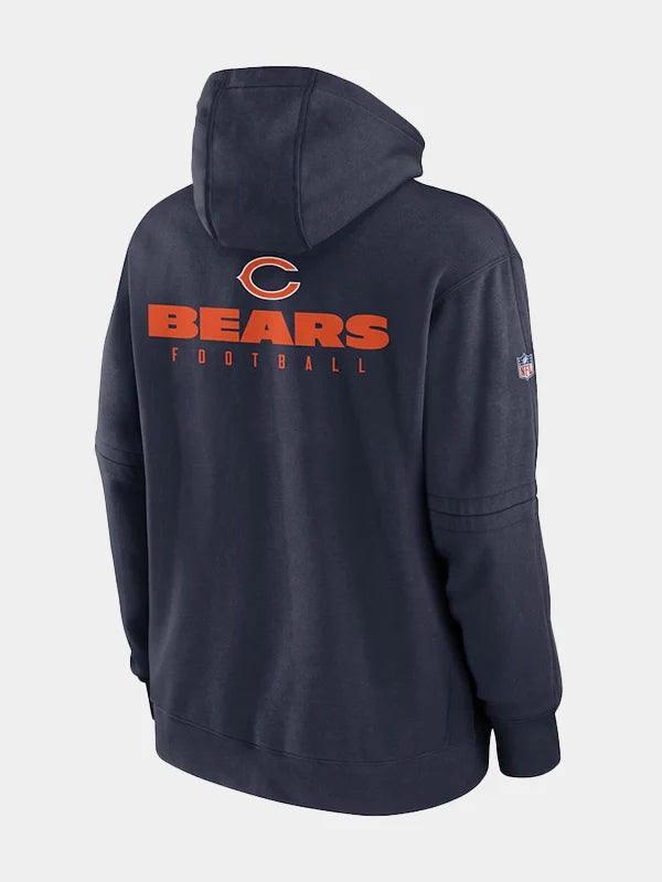 Nike Chicago Bears Sideline Club Pullover Hoodie