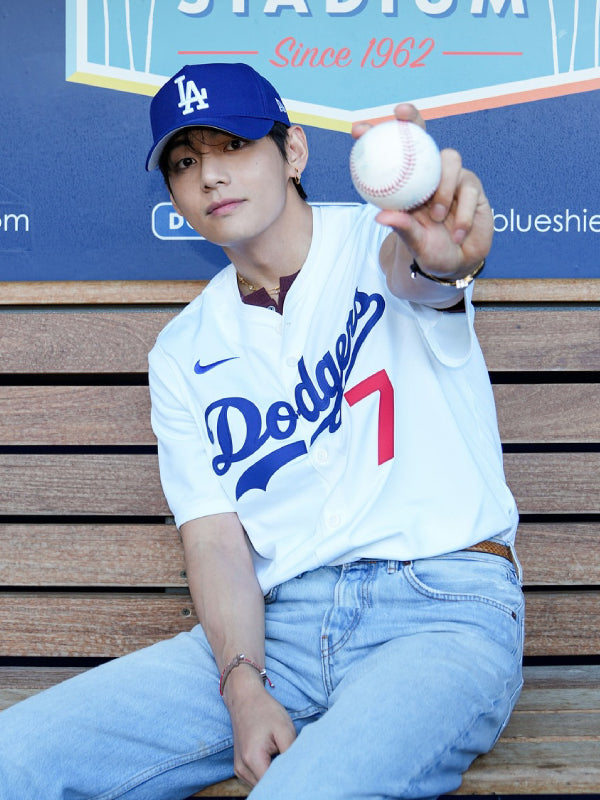 Nike Dodgers V Jersey White