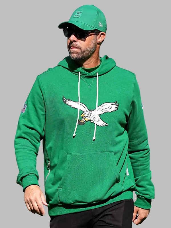 Nike NFL Eagles Kelly Green Hoodie