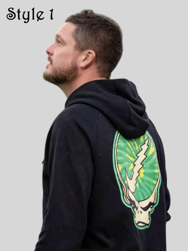 Nike Oregon Ducks Grateful Dead Black Hoodie