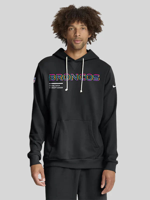 Nike Denver Broncos Crucial Catch Hoodie 2025