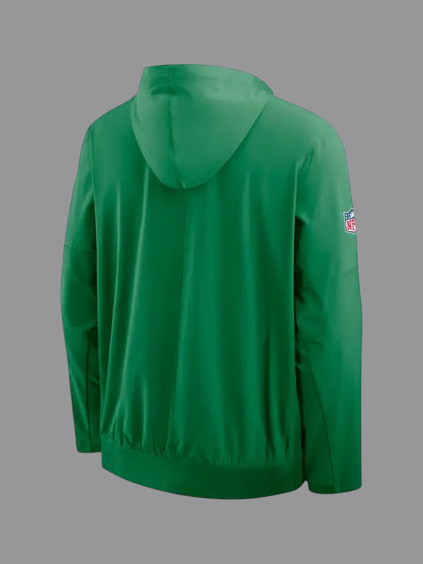 Nike Kelly Green Eagles Sideline Anorak Jacket