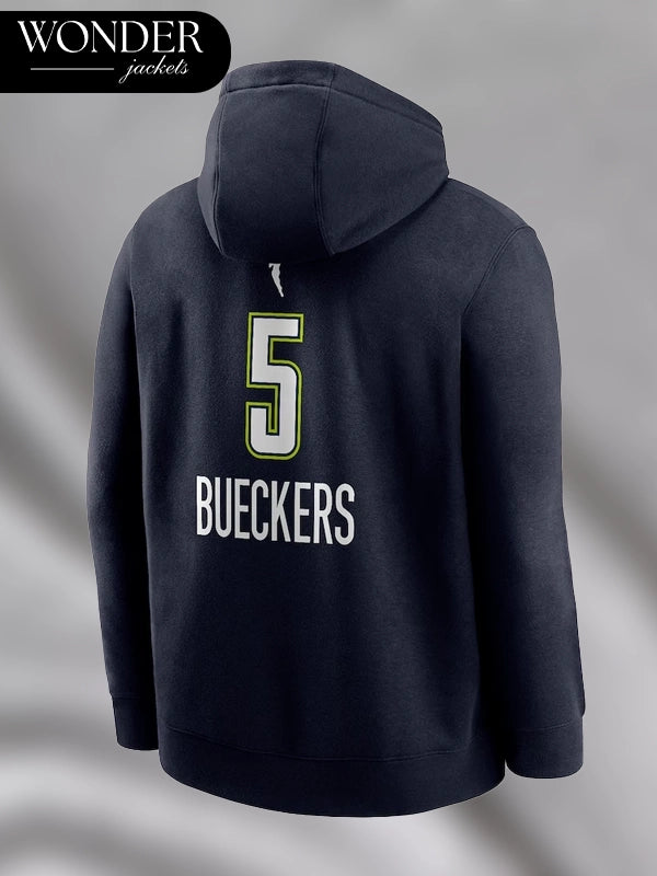 Nike Paige Bueckers Navy Dallas Wings Hoodie Navy