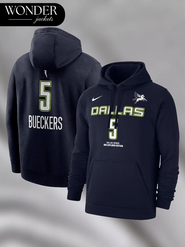 Nike Paige Bueckers Navy Dallas Wings NavyHoodie
