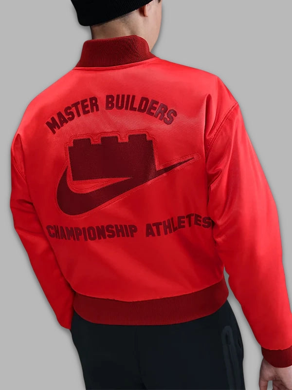 Nike x Lego Red Bomber Jacket
