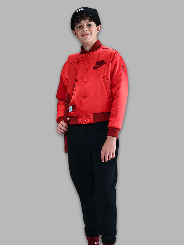 Nike x Lego Red Bomber Jacket Womens